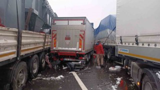 Bolu TEMde feci kaza: 58 araç karıştı, 10 kişi yaralandı