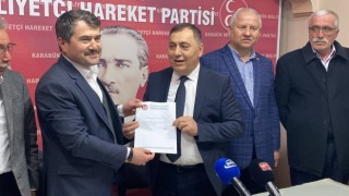 MHPli Karagül adaylıktan istifa etti