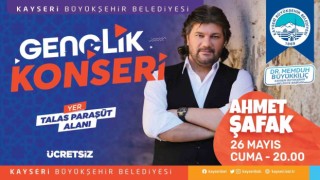 Büyükşehirden gençliğe ‘Ahmet Şafak konseri