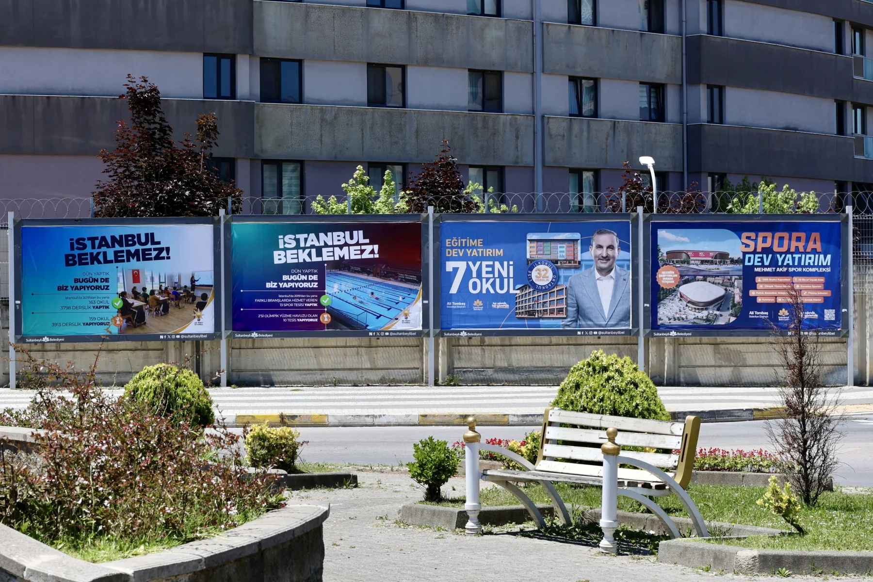 AK Parti İstanbul'dan İstanbul Beklemez kampanyası