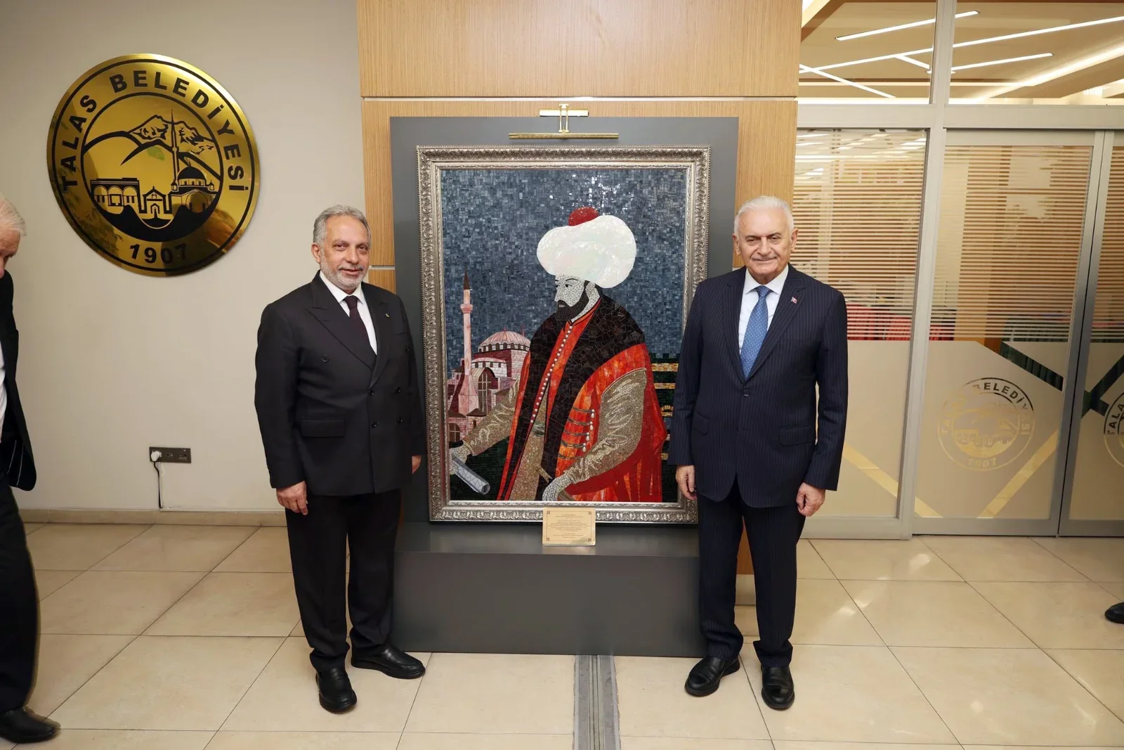 Binali Yıldırım’dan Talas Belediyesi’ne Ziyaret