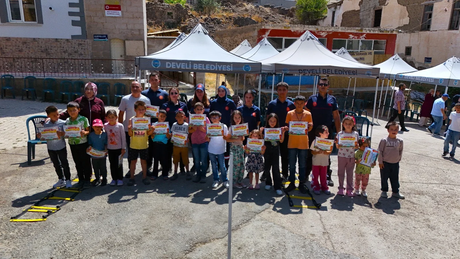 İtfaiyeden Zile Festivali’nde yangın ve afet bilinci eğitimi