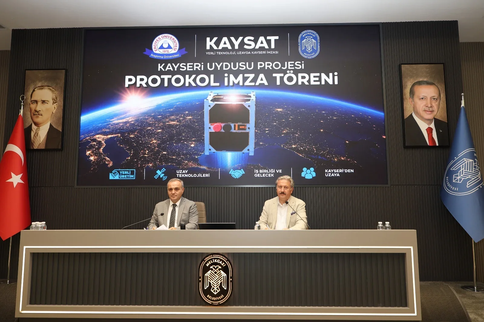 Başkan Palancıoğlu: Hedefimiz Türkiye'nin ilk yerli ve milli küp meteoroloji uydusunu geliştirmek