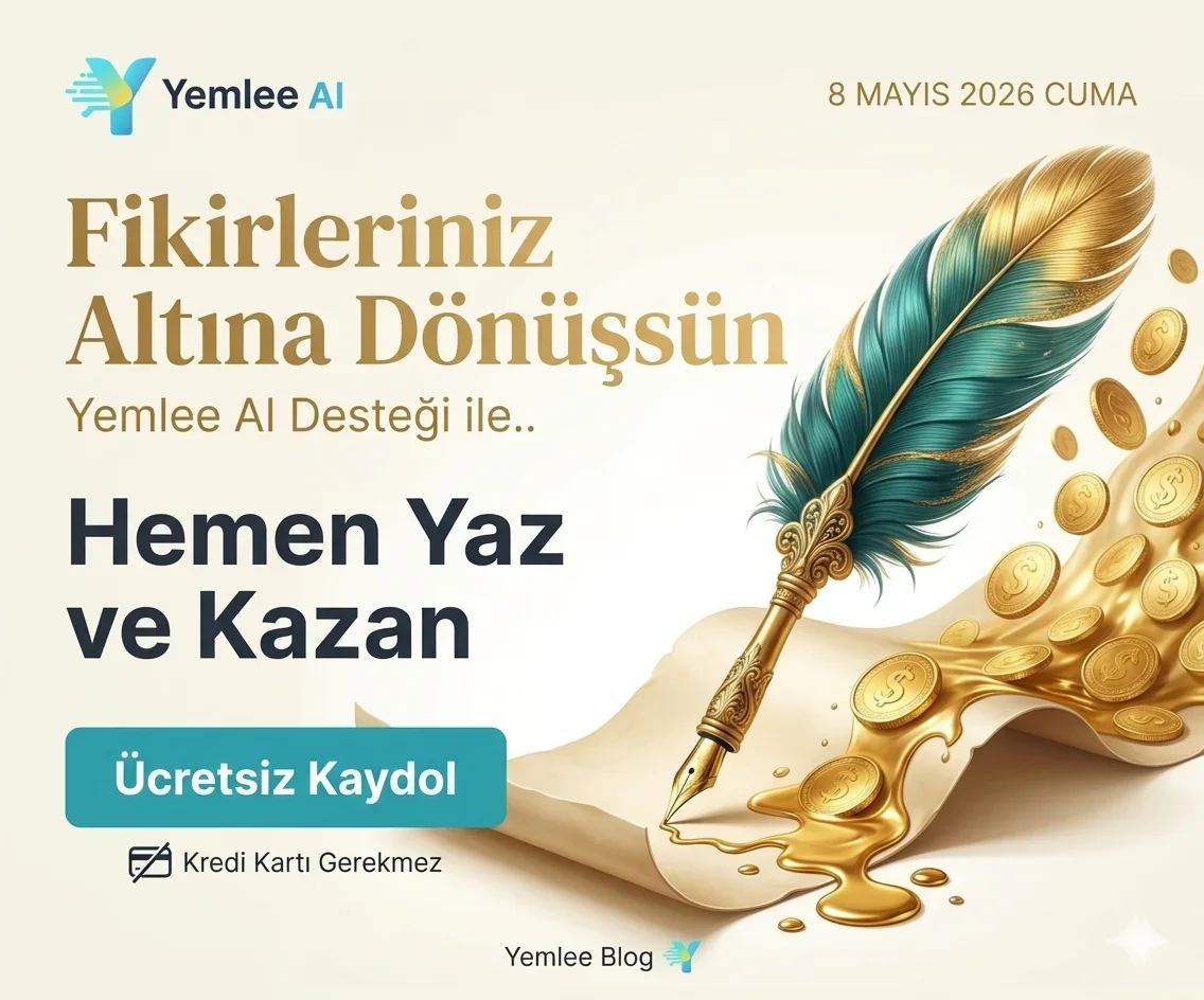 Yemlee Voices ile Yazarak Nasıl Para Kazanılır?