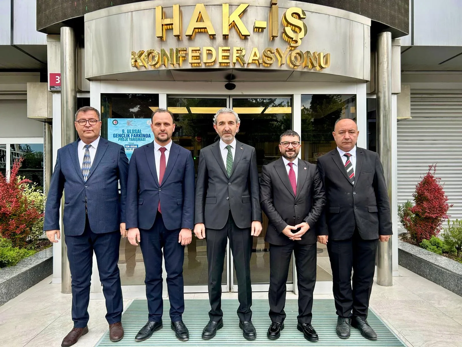 HAK-İŞ İl Başkanı Navruz’dan Genel Başkanları Mahmut Arslan’a Ziyaret