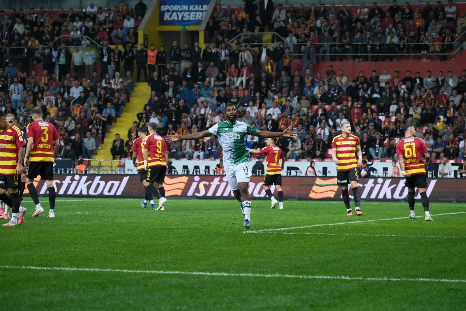 Kayserispor-Bursaspor: 1-2