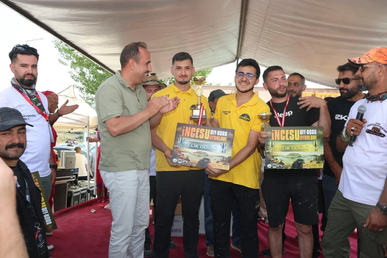 İncesu'da Off-Road Heyecanı: 32 İlden 57 Takım Mücadele Etti