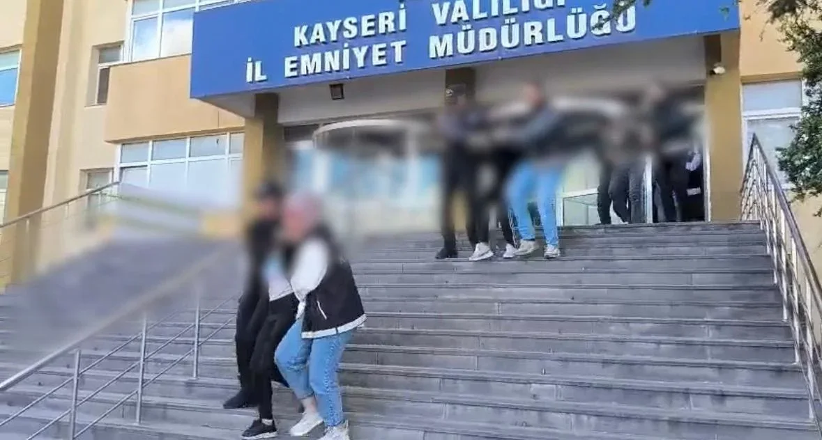 Kayseri’de uyuşturucu operasyonu: 22 gözaltı