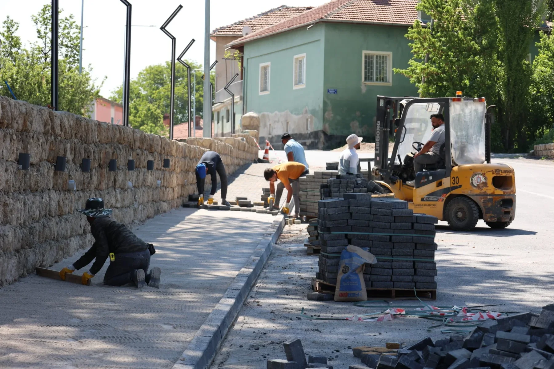 Bünyan Cam Teraslar Projesinde Çalışmalar Sürüyor