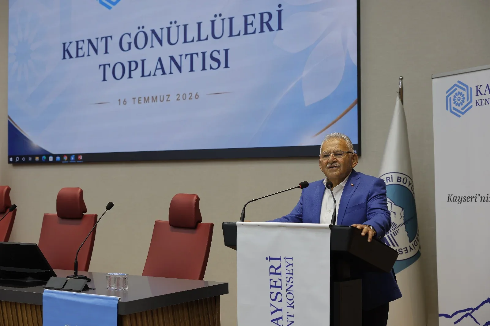 Başkan Büyükkılıç'tan ortak akıl ve gönüllülük vurgusu