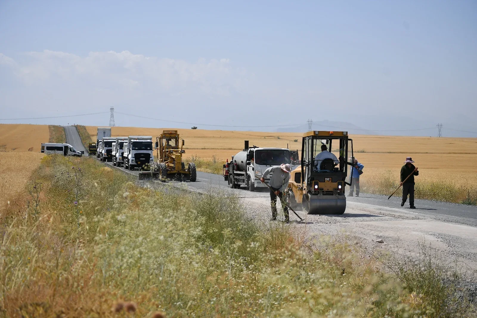 Kayseri’nin kırsal yollarına 70 milyon TL’lik asfalt yatırımı