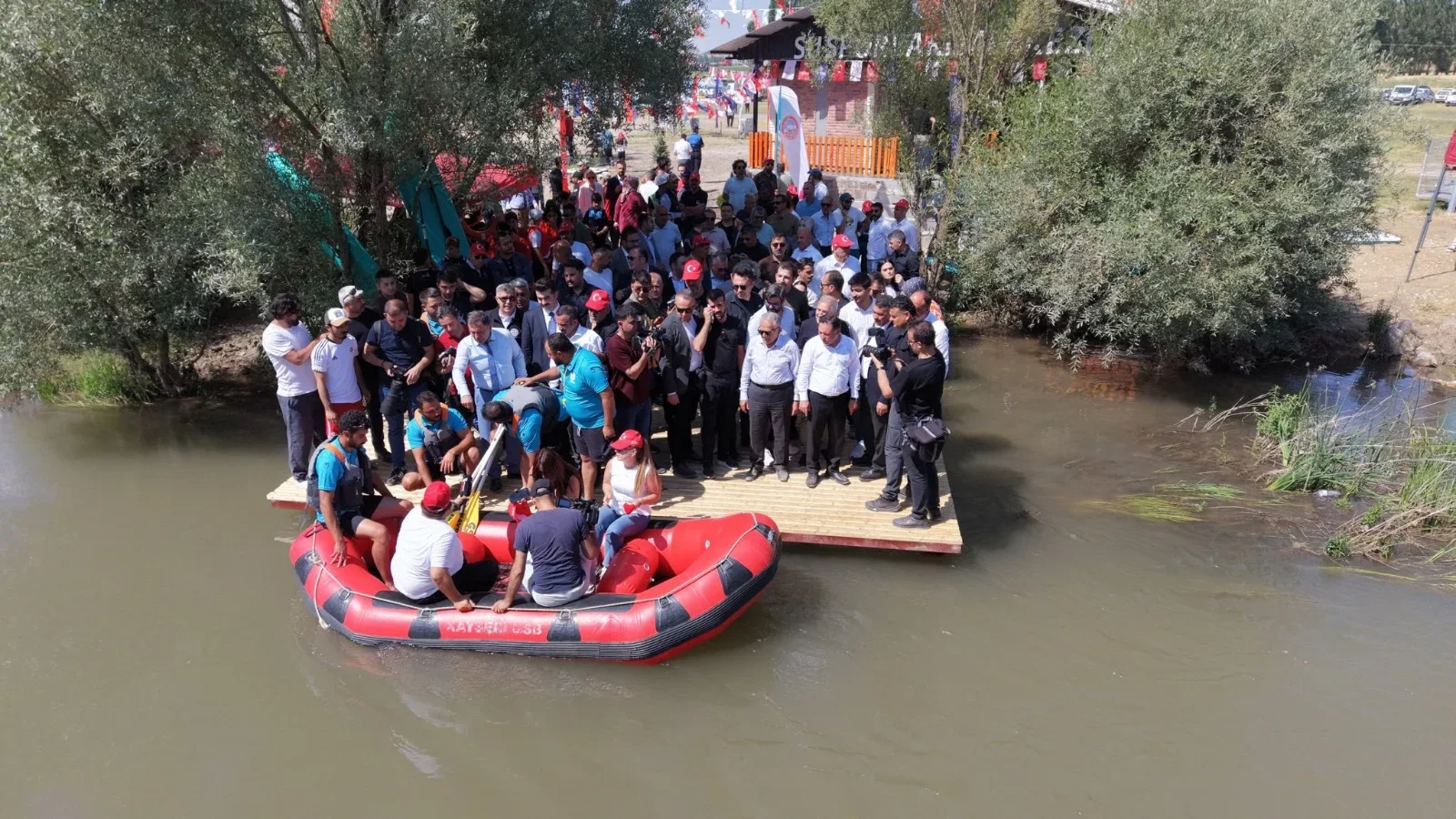 Tomarza’da Su Sporları Sezonu Açıldı