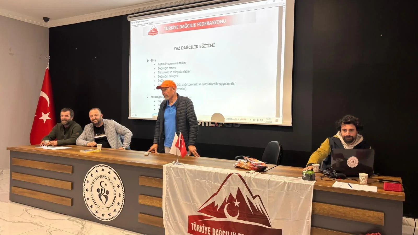 Kayseri’de Yaz Dağcılık Eğitimi Tamamlandı