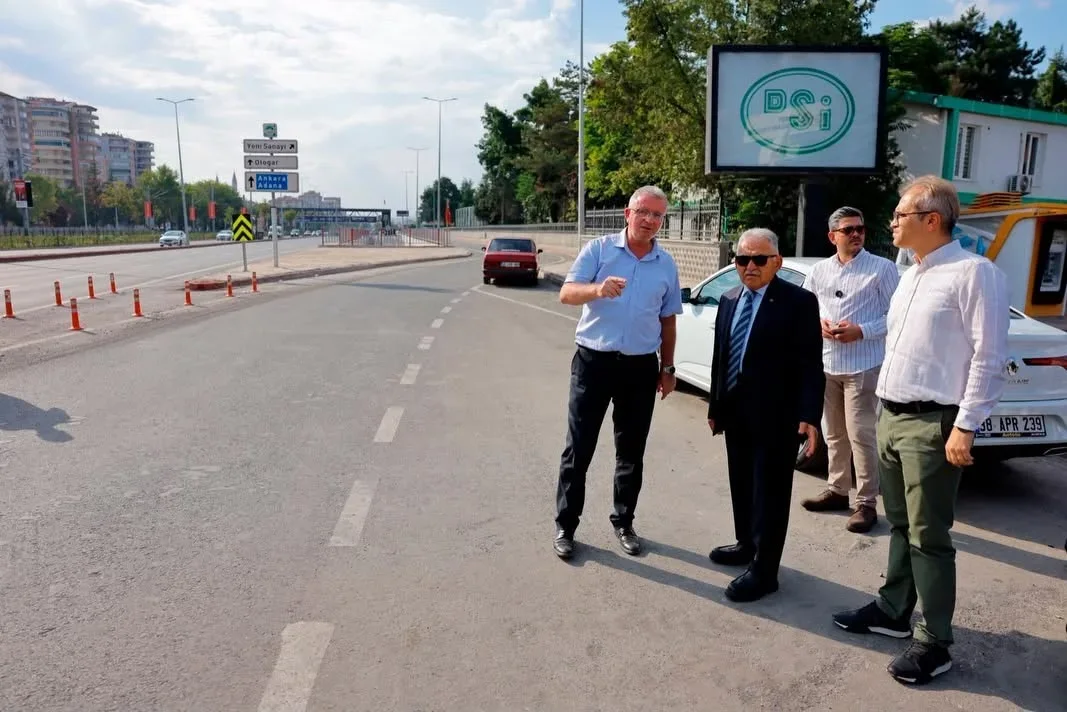 Başkan Büyükkılıç, tamamlanan DSİ-Yeni Sanayi Alt Geçitleri Projesi’ni yerinde inceledi