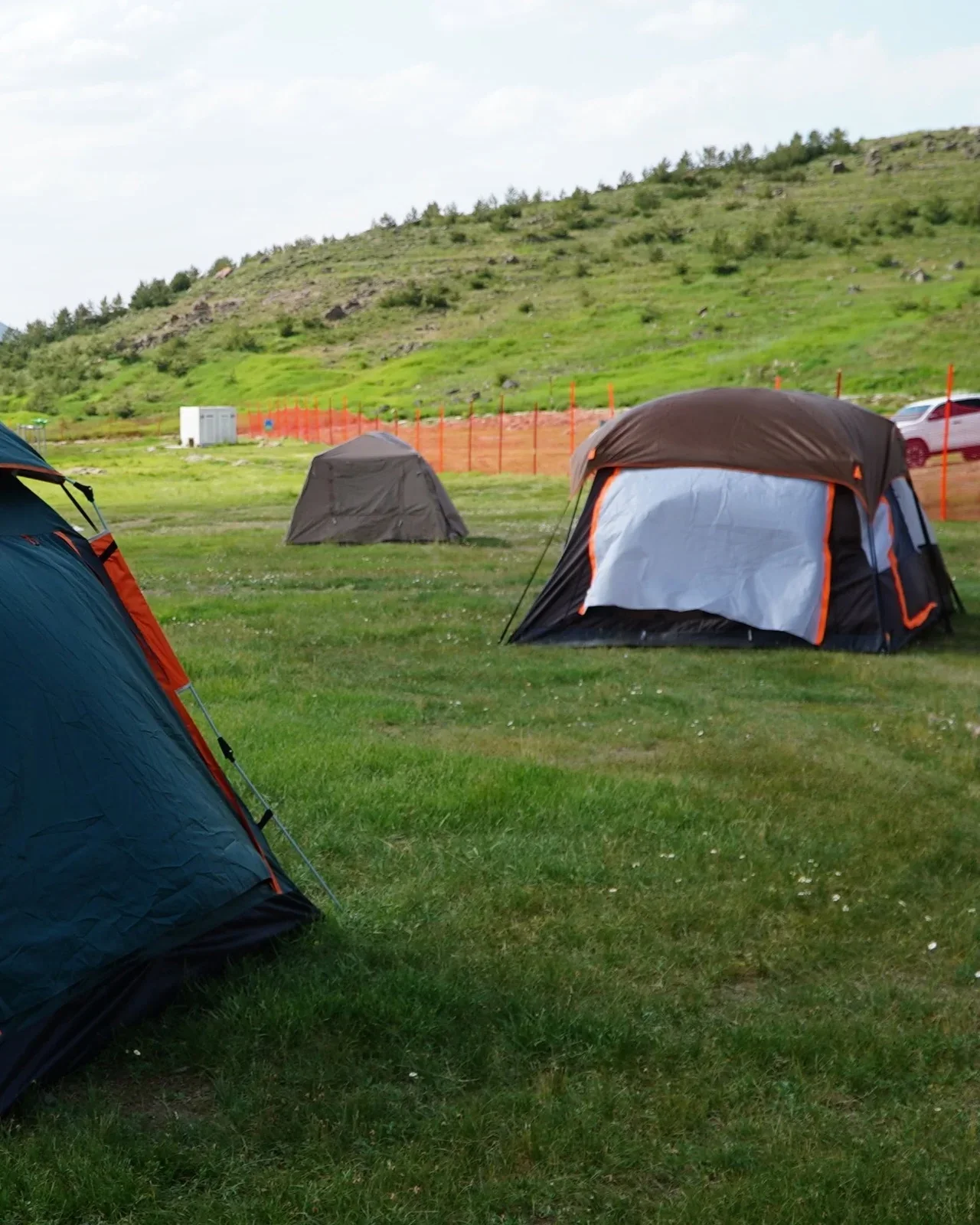 Erciyes'te doğayla iç içe konforlu kamp imkanı