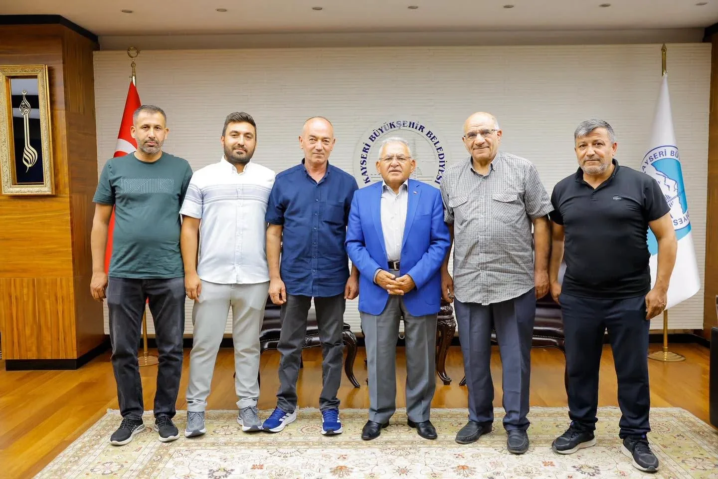 Başkan Büyükkılıç, kentin farklı kesimlerinden konuklarını ağırladı