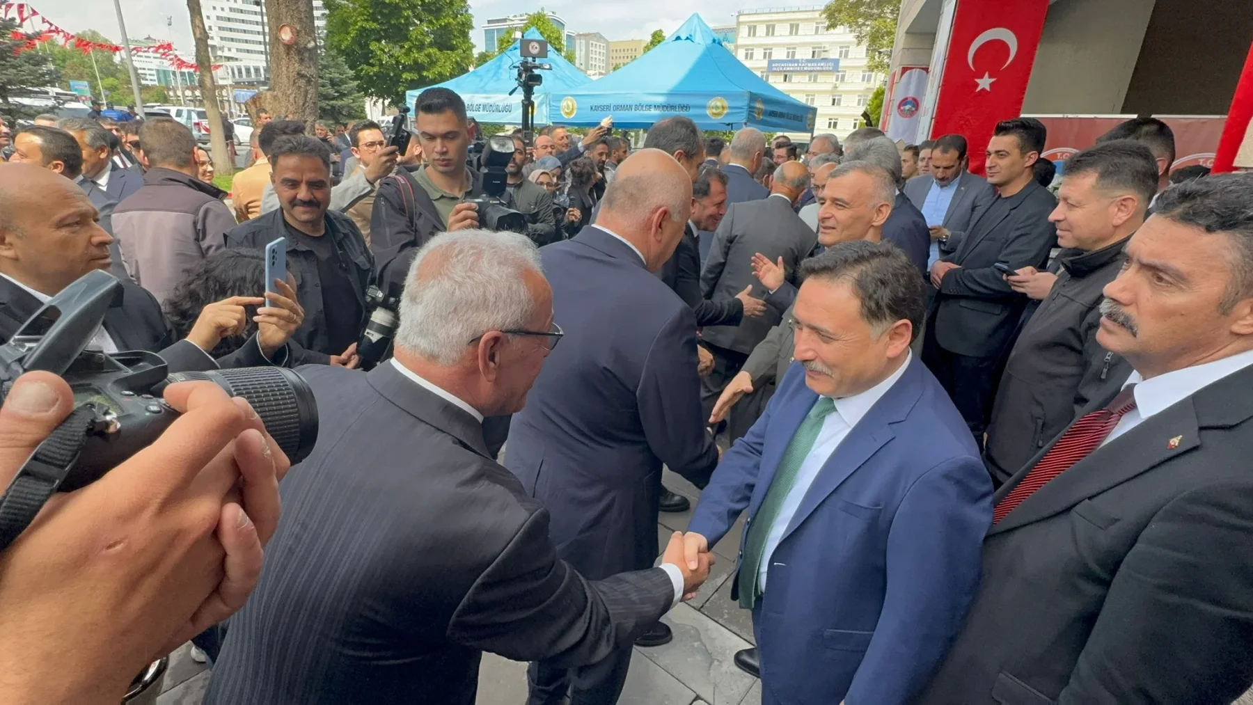 Kayseri Protokolü Bayramlaştı