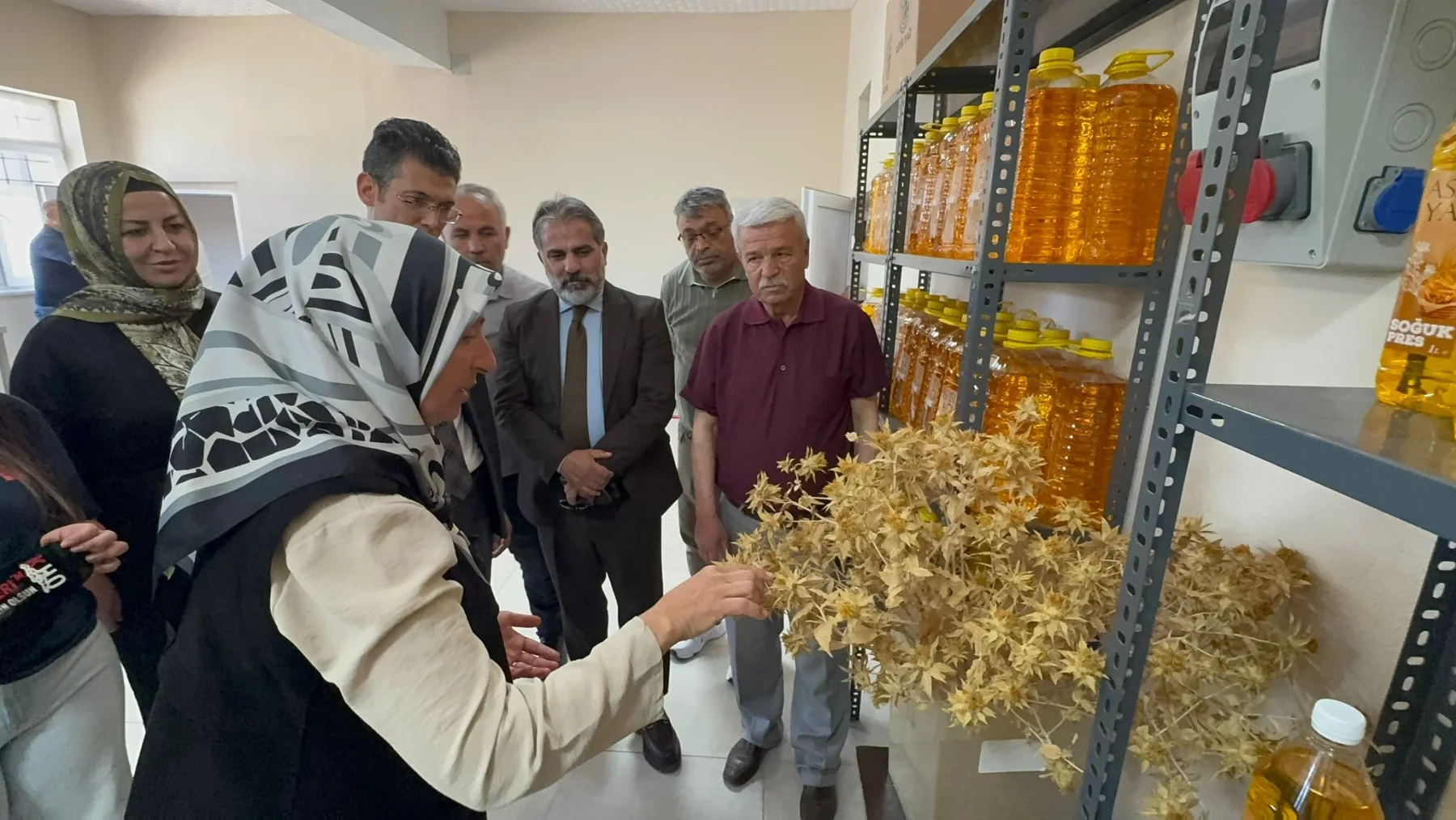 Kayseri’de gazetecilerden Kadın Kooperatiflerine ziyaret