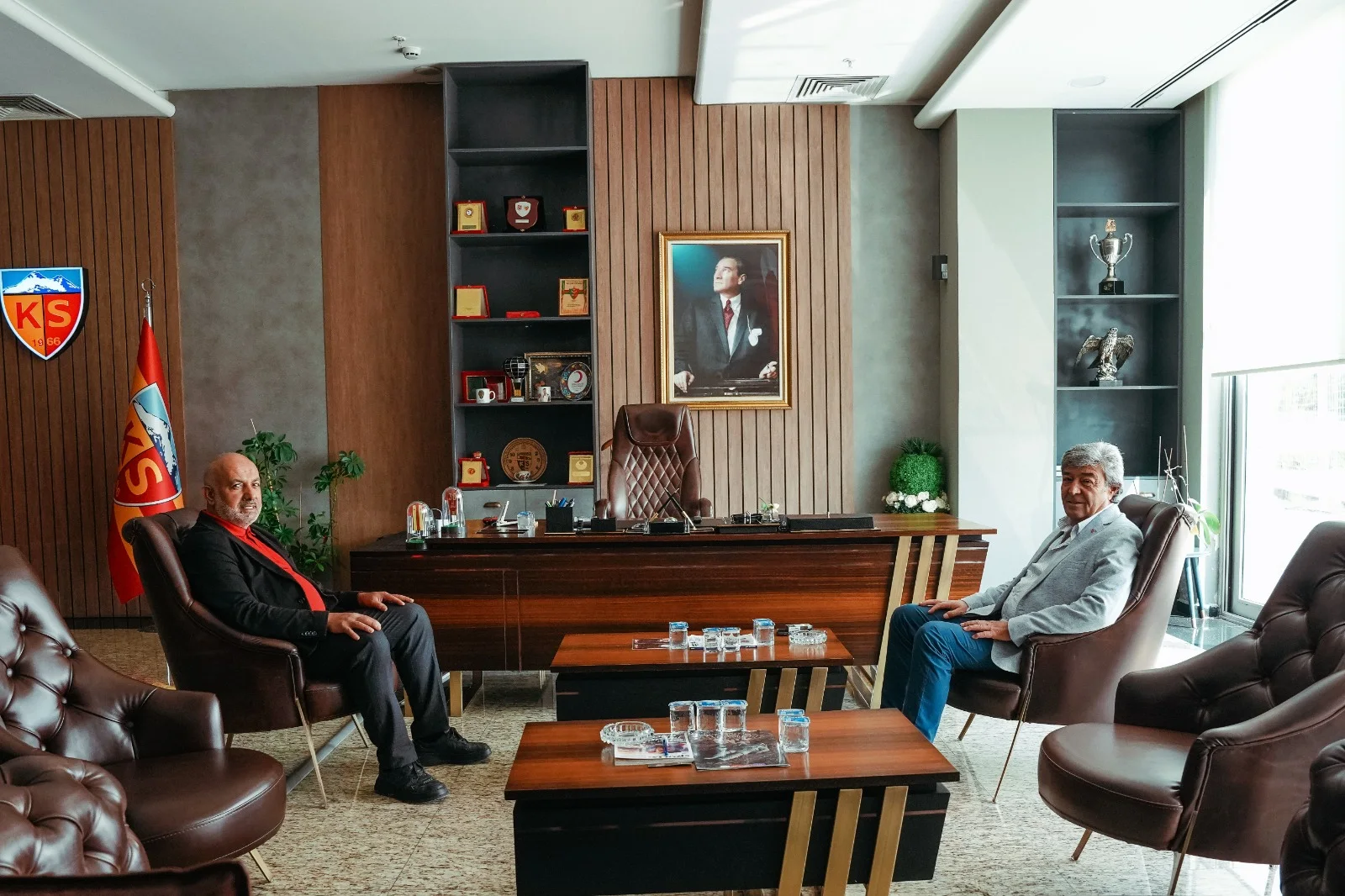 Dursun Ataş’tan Ali Çamlı’ya ziyaret