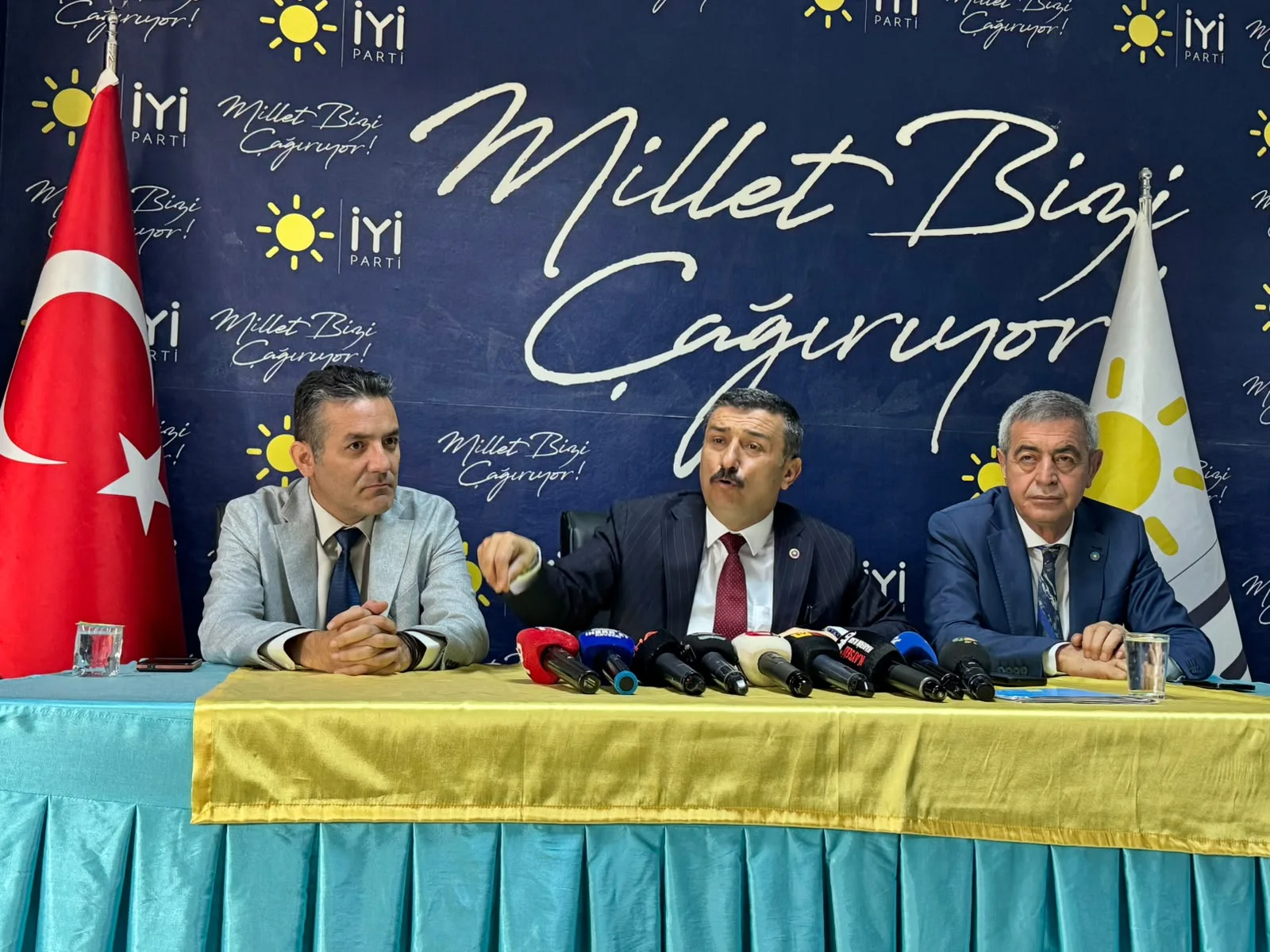 İYİ Parti’li Türkoğlu: Kayseri kişi başına düşen milli gelirde Türkiye ortalamasının yüzde 17 düşüğünü alıyor
