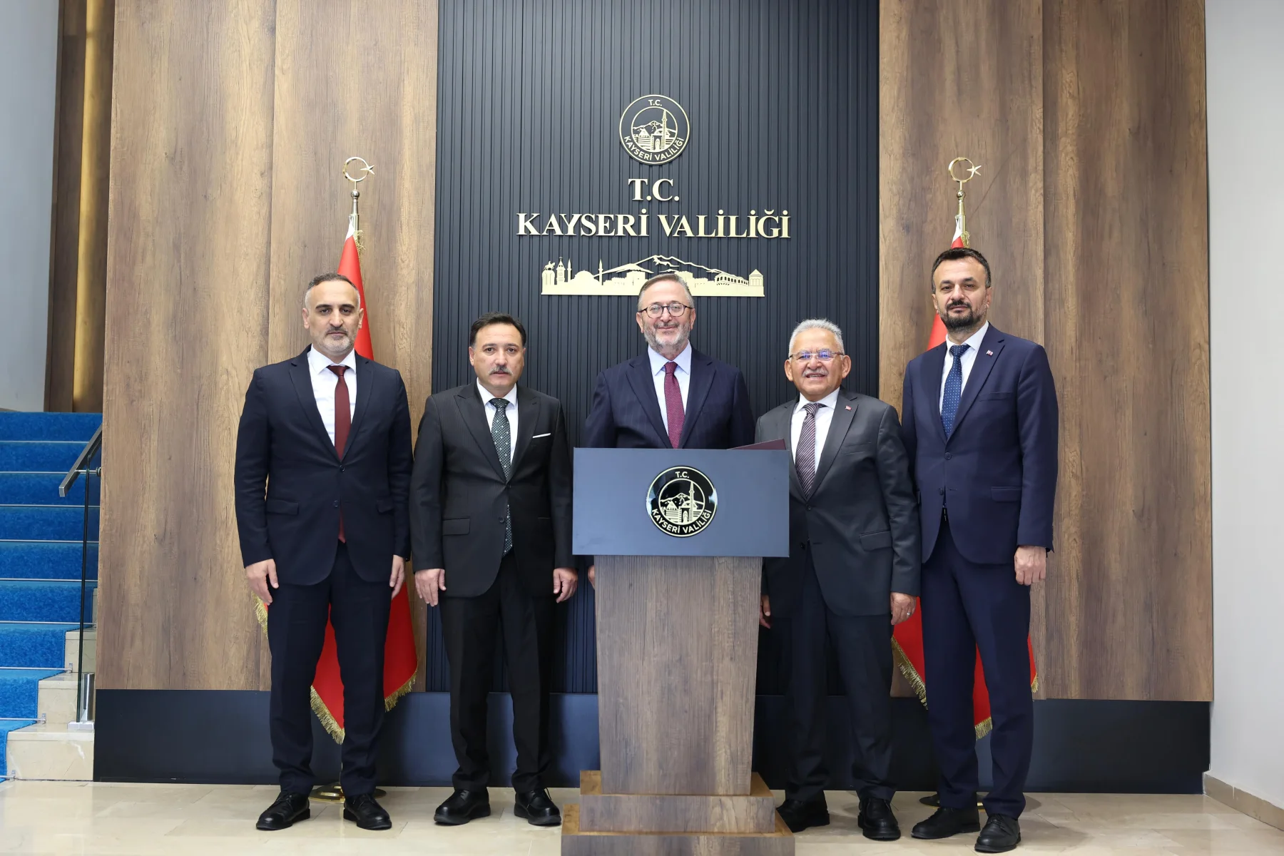Kültür ve Turizm Bakan Yardımcısı Coşkun Yılmaz’dan Vali Çiçek’e ziyaret