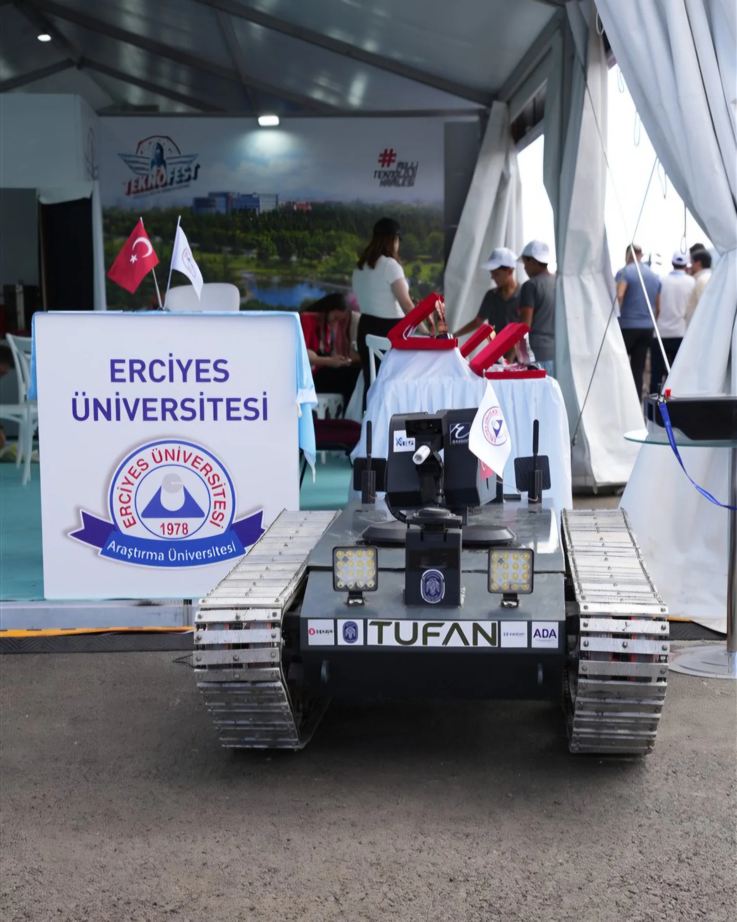 Erciyes Üniversitesi TEKNOFEST’te 23 finalist takımla yer aldı