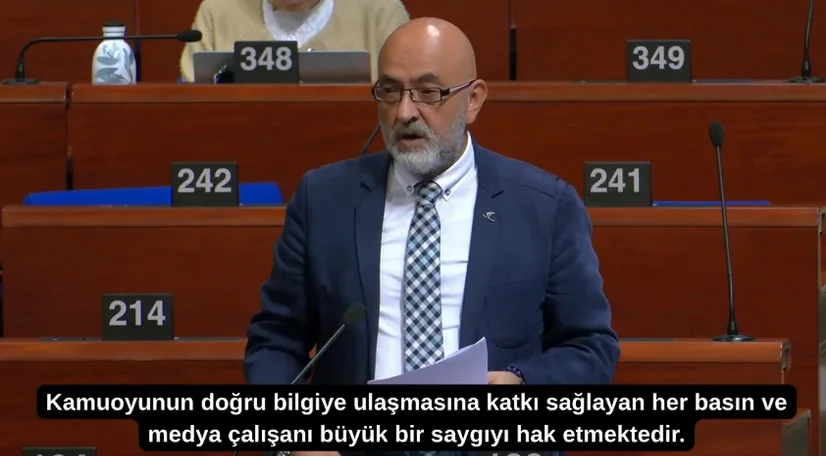 CINGI’dan Avrupa Konseyi’nde Sert Çıkış : “Gazze’yi Görmeyen Raporun Türkiye’yi Mercek Altına Alması Çifte Standarttır.”