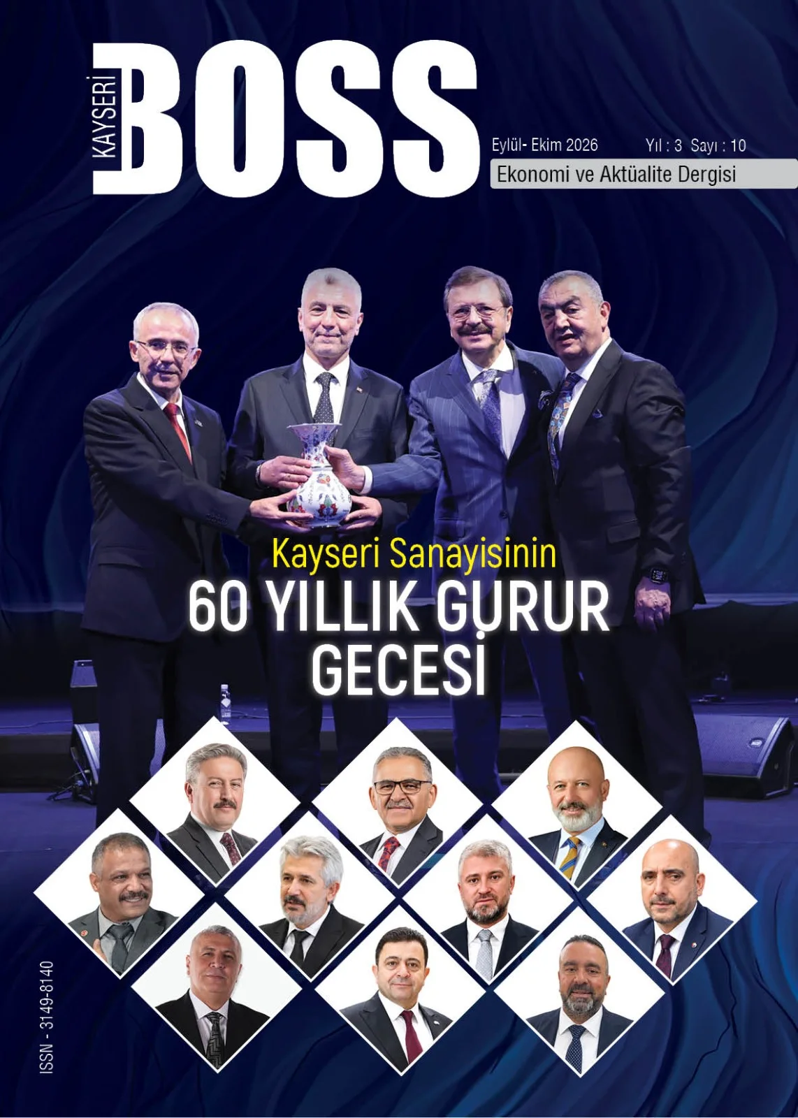 Kayseri Boss 10. sayısıyla okurlarıyla buluştu