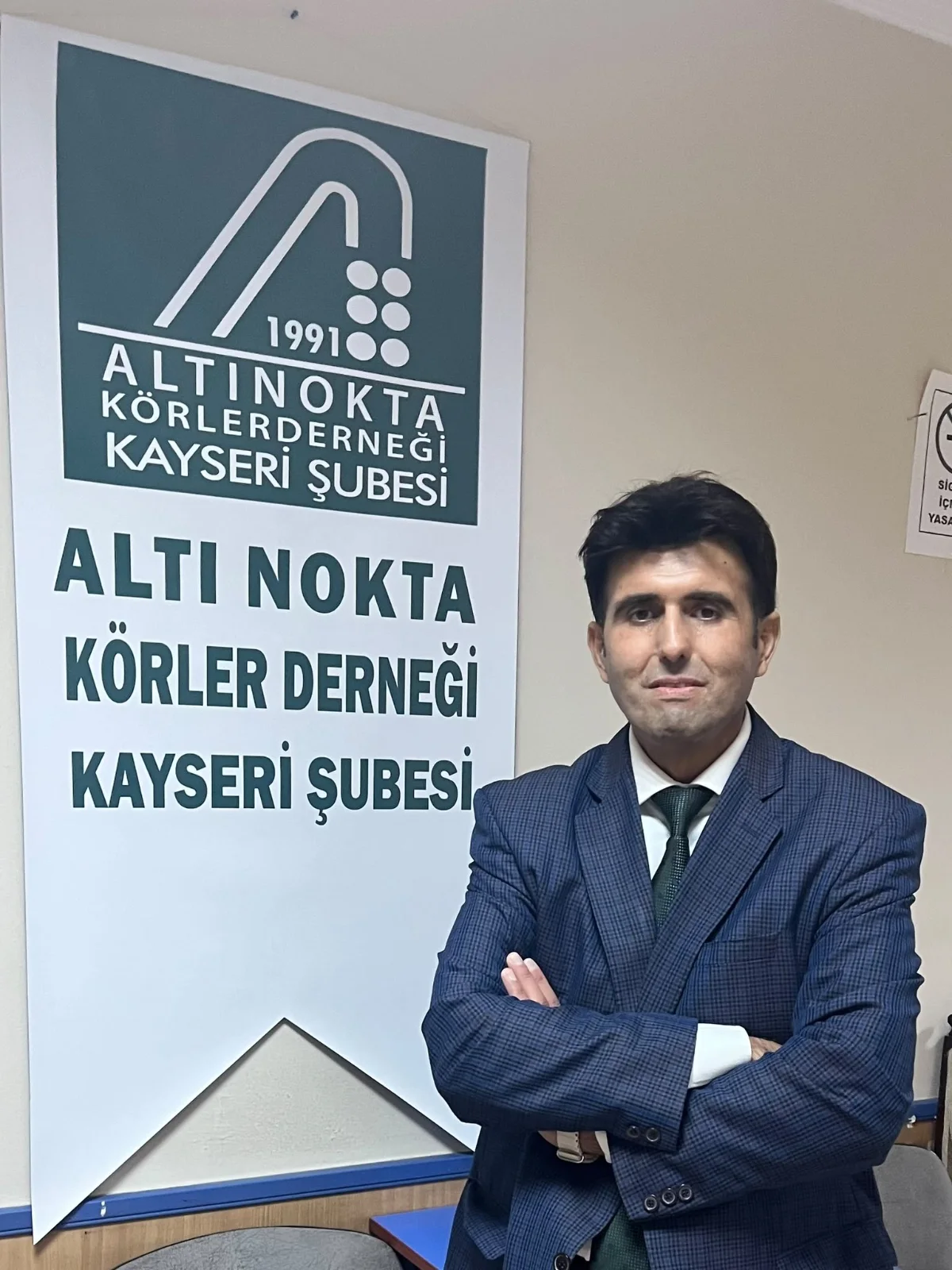Altı Nokta Körler Derneği Kayseri Şubesi’nde Murat Atmaca güven tazeledi