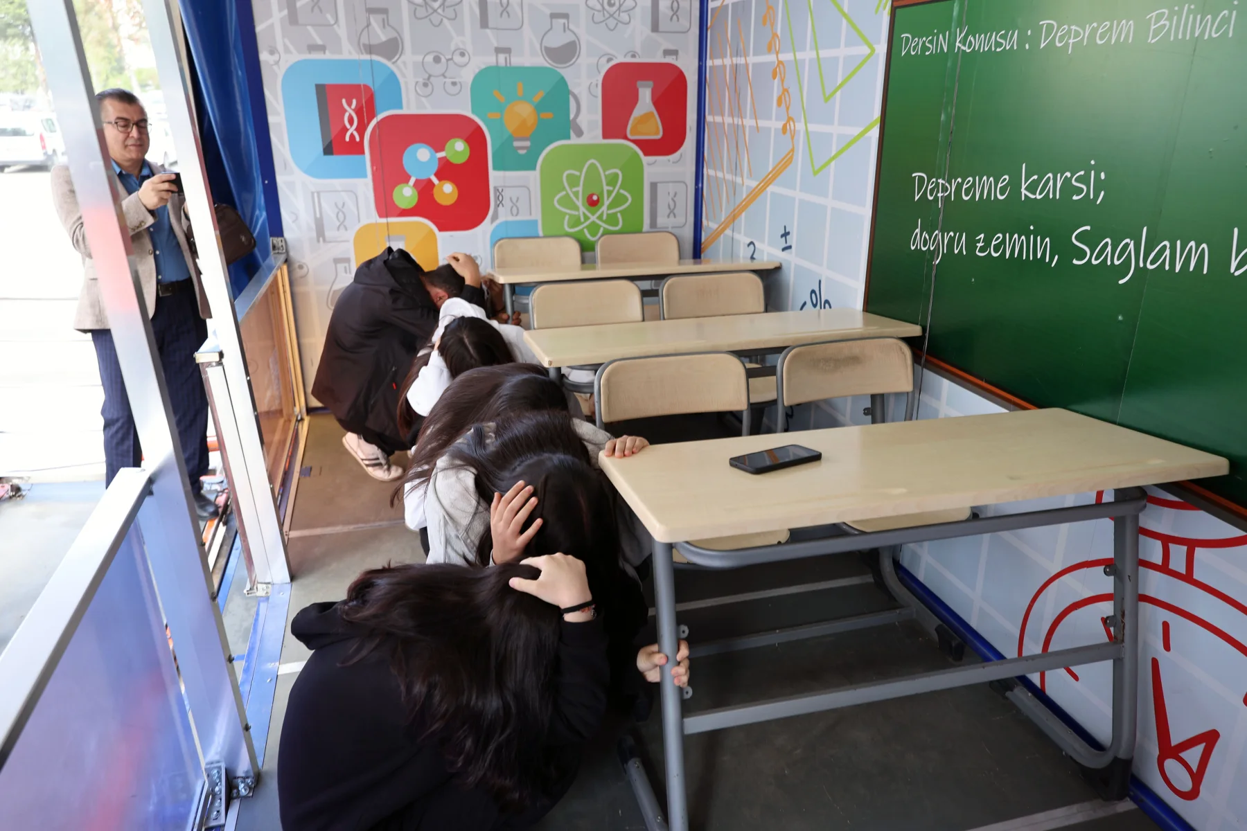 Talas’ta deprem tırıyla 6,4 büyüklüğünde deprem tatbikatı