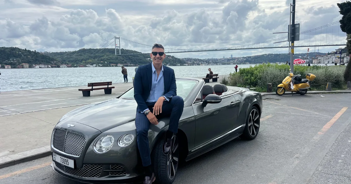 Dubai’den İstanbul’a Bentley ile 8 bin kilometrelik yolculuk