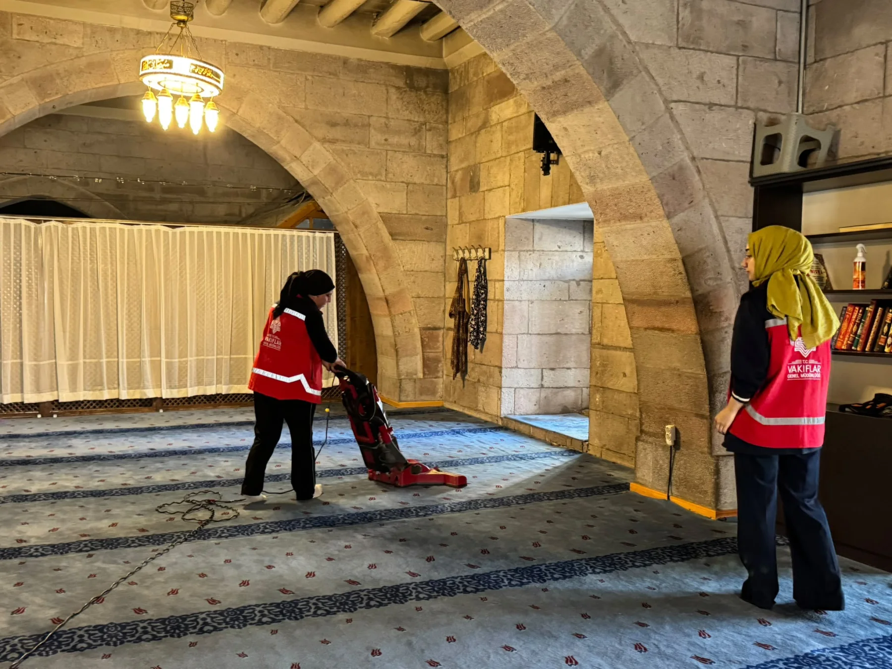 Kayseri’de vakıf medeniyetinin temizlik geleneği sürdürülüyor