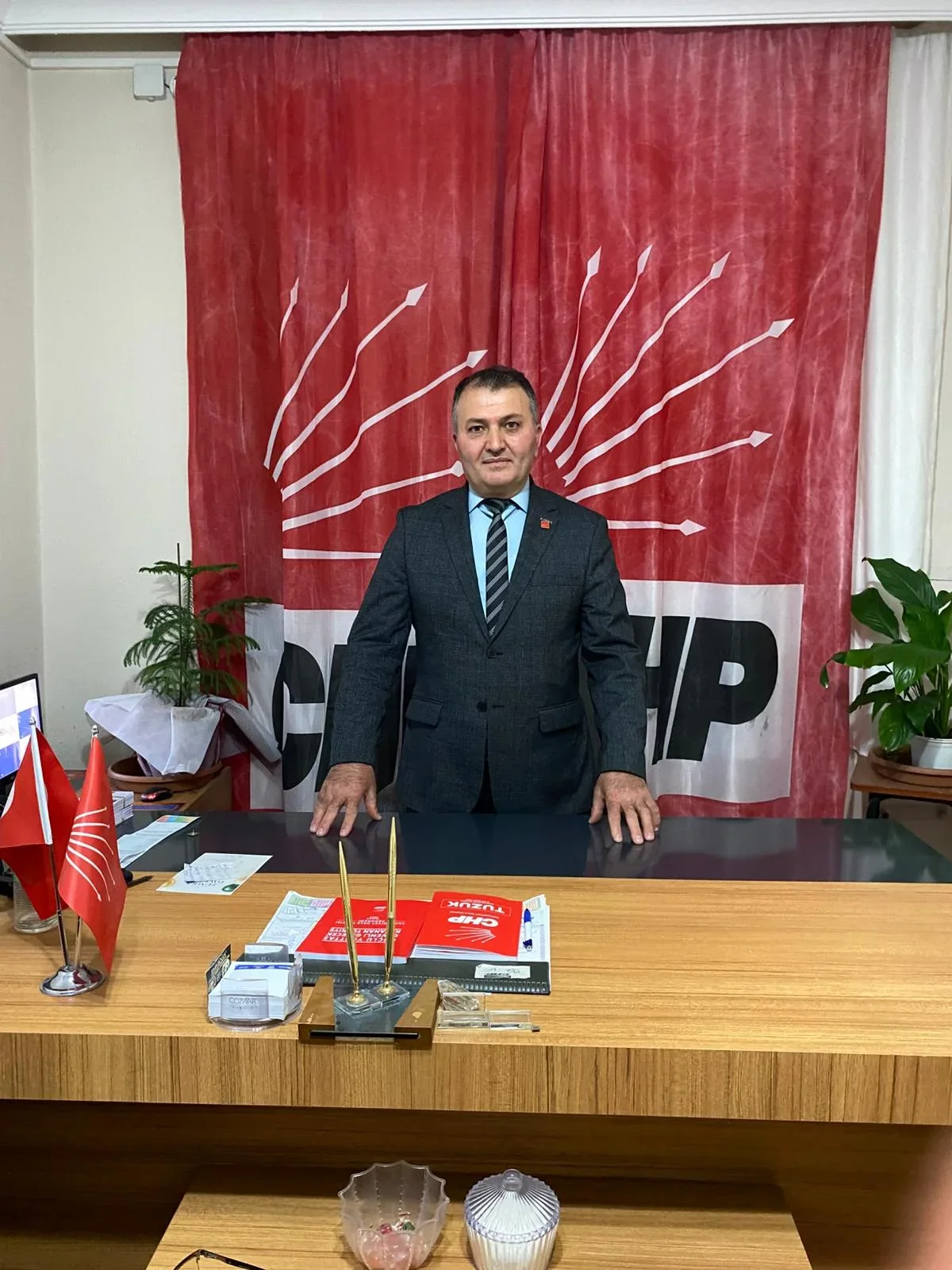 CHP’nin Develi İlçe Başkanı Faruk Kürkçü Oldu