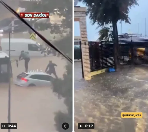 İstanbul'da Sel Felaketi: 41 Yılın Rekor Yağışı, 2 Can Kaybı, 1277 Su Baskını