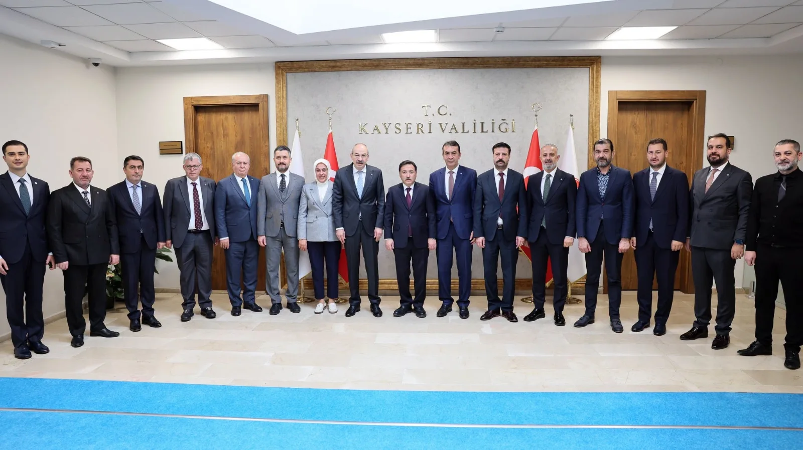 KTO Başkanı Gülsoy ve beraberindeki heyetten Vali Gökmen Çiçek’e ziyaret