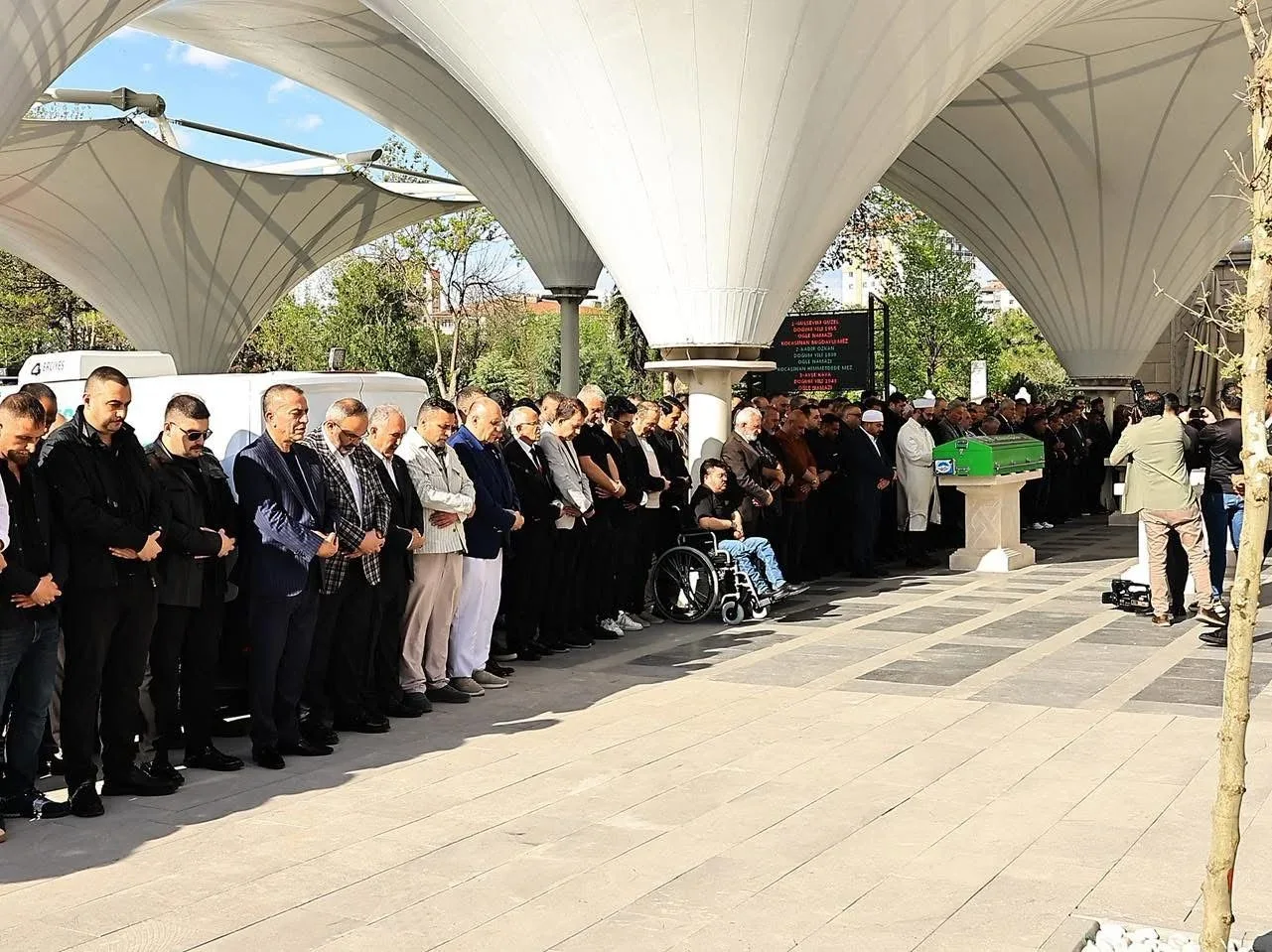 Hayatını kaybeden MHP İl Başkan Yardımcısı Korkmaz, son yolculuğuna uğurlandı