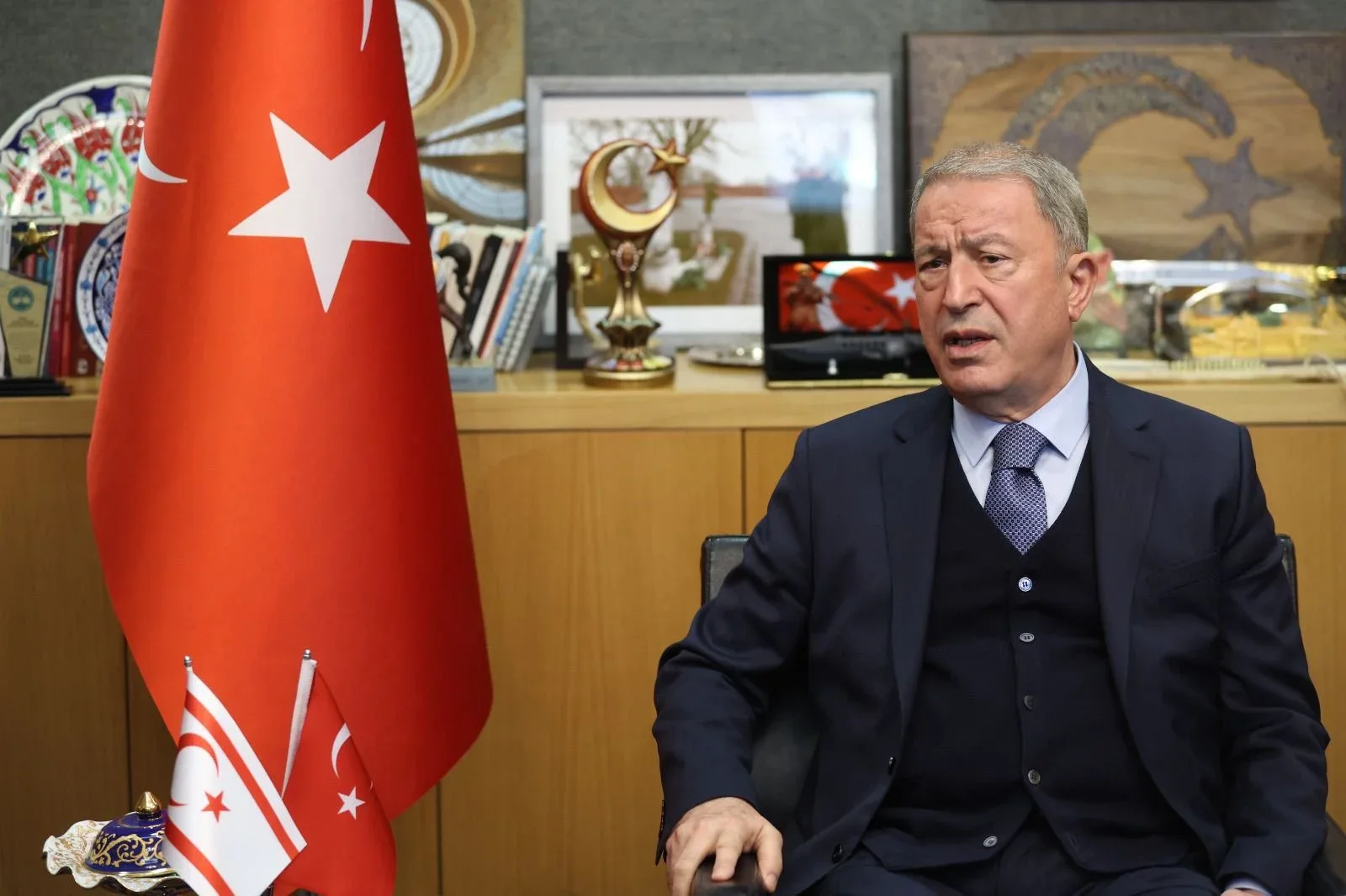 Hulusi Akar’dan Avrupa Parlementosu’na sert tepki