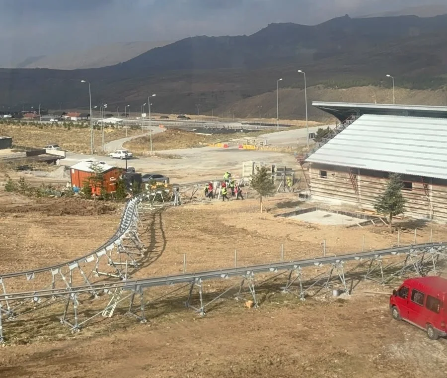 Erciyes’te Dağ Kızağı projesinde sona doğru