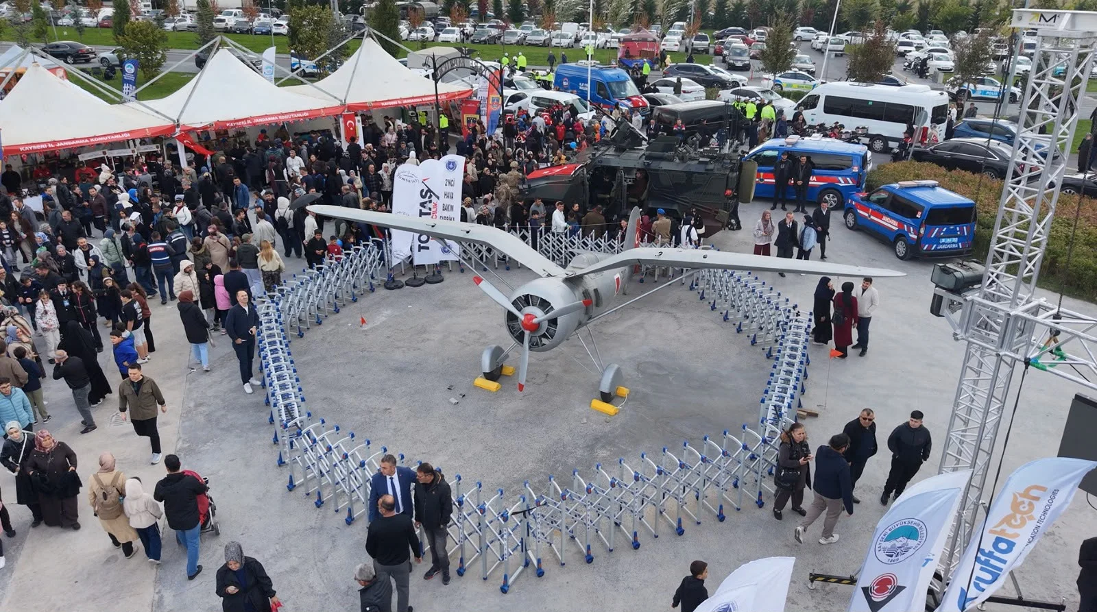 Kayseri 8. Bilim Festivali’nin resmi açılışı yapıldı