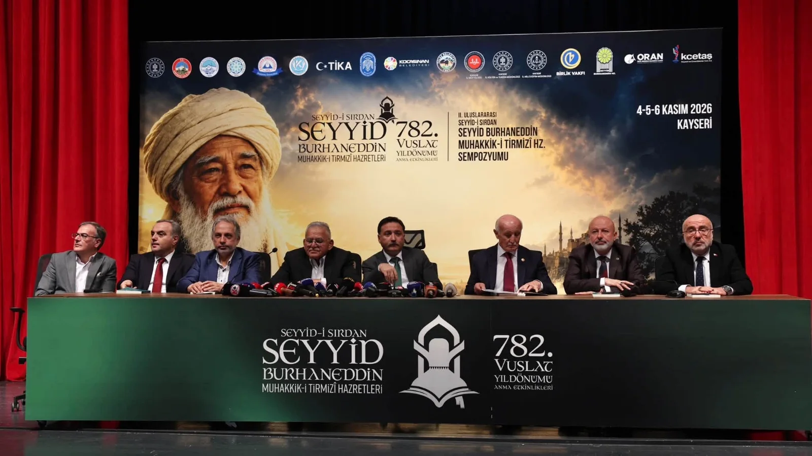 Vali Gökmen Çiçek: Seyyid Burhaneddin Hazretlerinin Kayseri'yle birlikte tüm dünyada tanınmasını istiyoruz