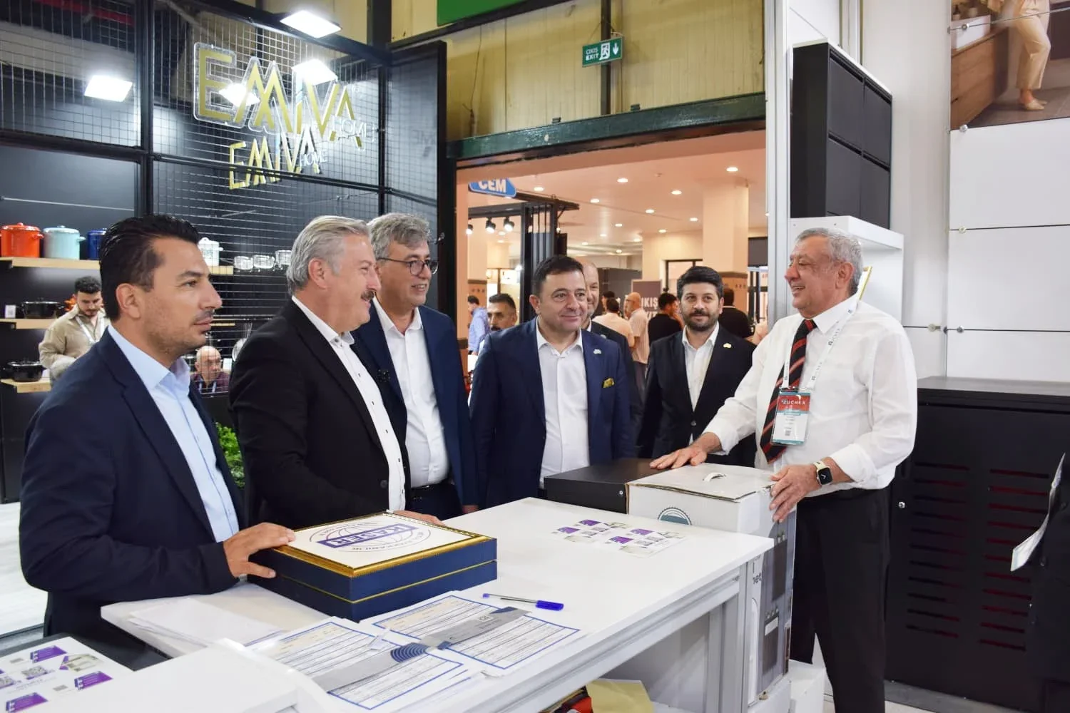 Kayseri OSB yönetimi, ZUCHEX 2026 Fuarı'nda sanayicileri yalnız bırakmadı