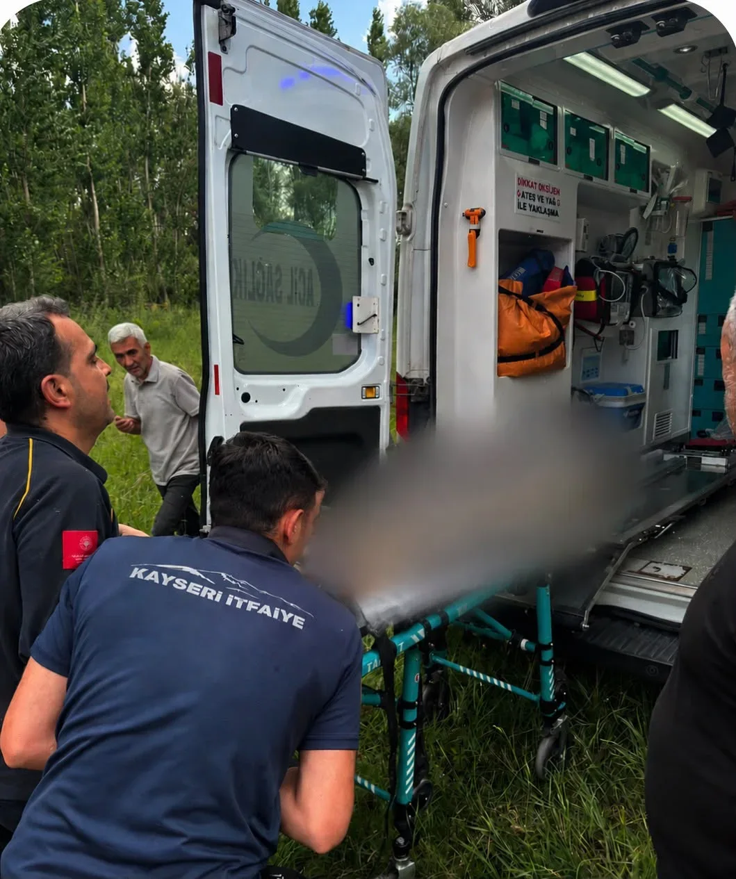 Tomarza’da serinlemek için ırmağa girdi; boğularak hayatını kaybetti