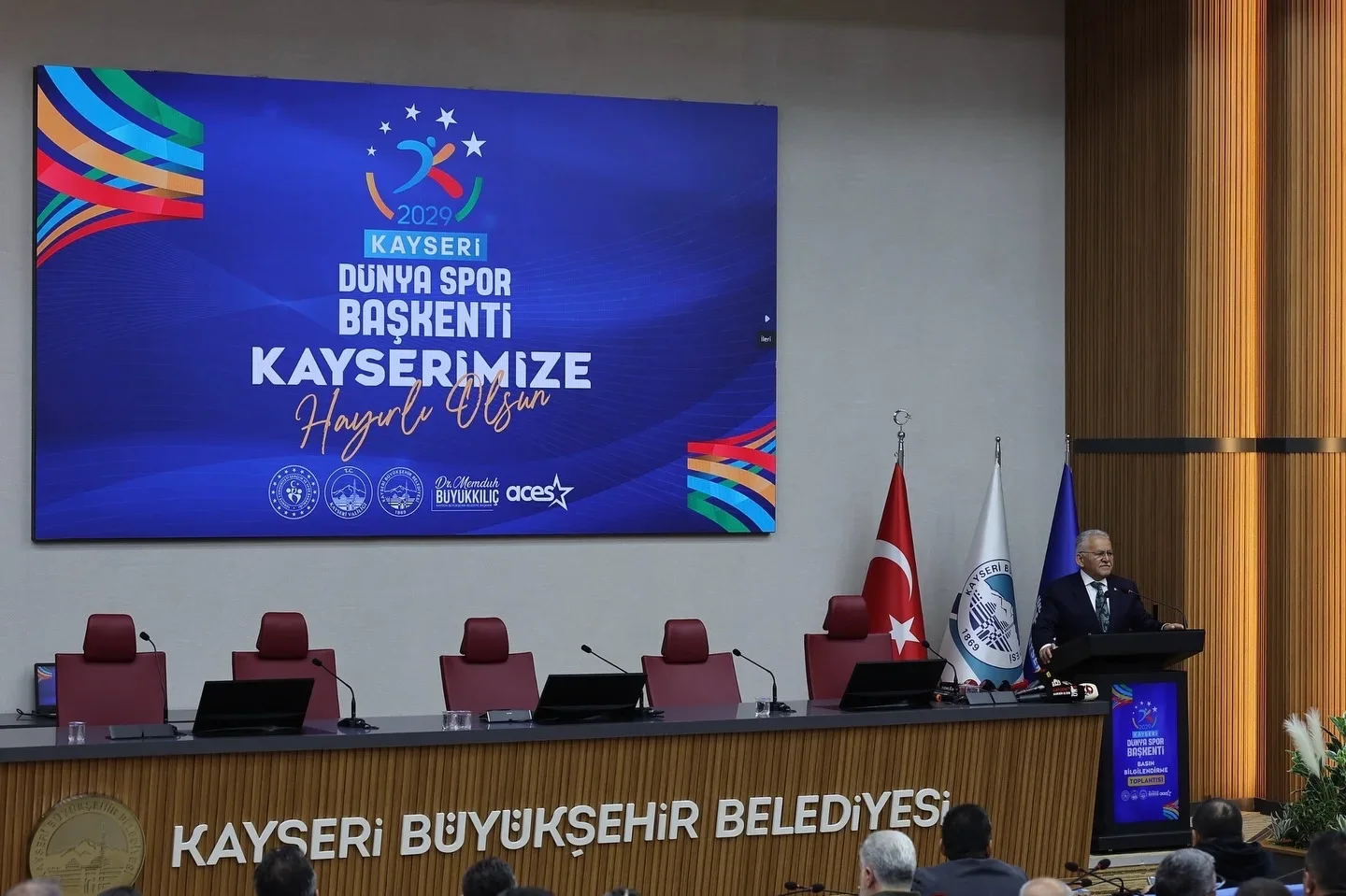 Başkan Büyükkılıç: Artık Kayseri 2029 Dünya Spor Başkenti’dir
