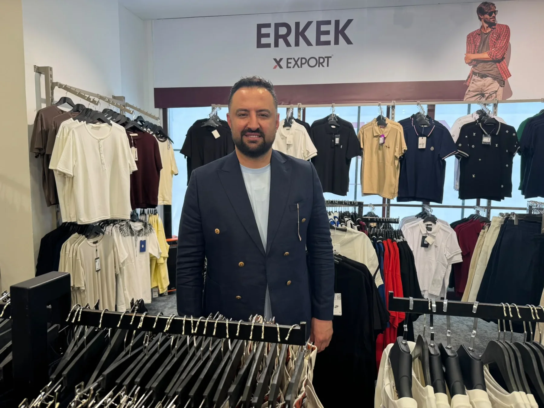 Talas'ta X Export giyim mağazası hizmete açıldı