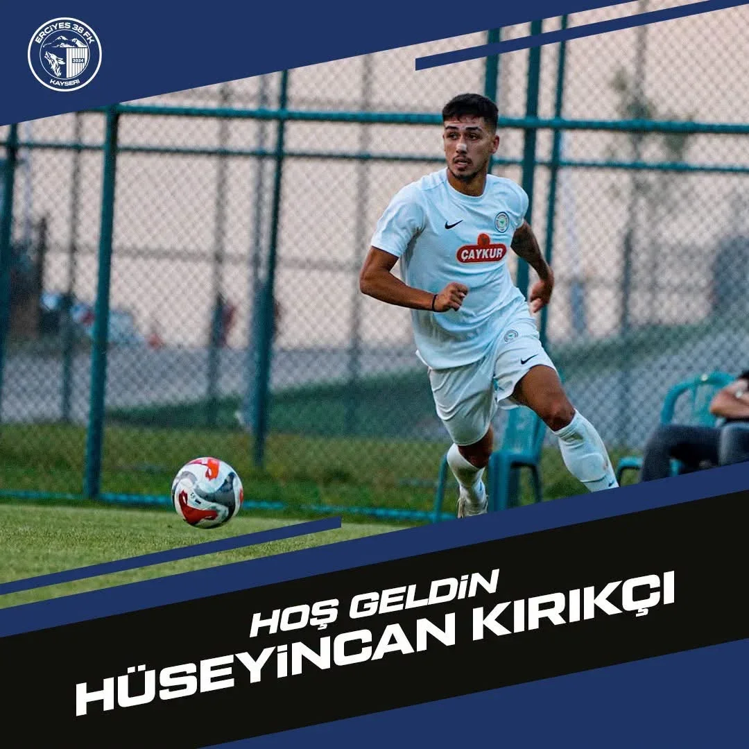 Erciyes 38 FK Hüseyincan Kırıkçı ile anlaştı