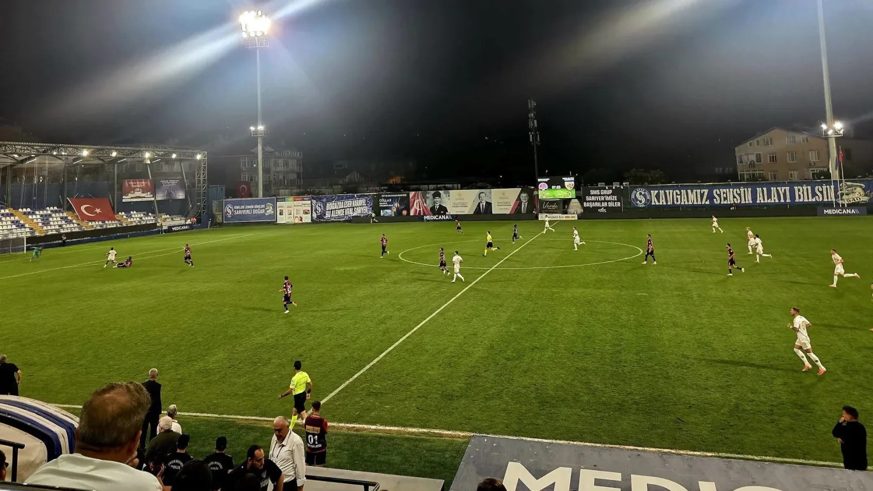 Fatih Karagümrük-Kayserispor: 1-1
