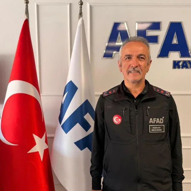 Kayseri’de AFAD İl Müdür Yardımcılığına Hasan Say getirildi