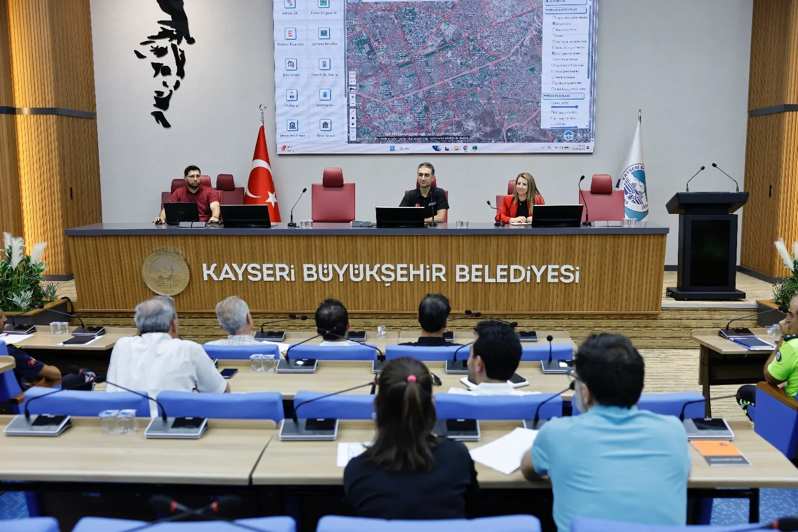 Kayseri'de afetlere karşı ortak veri altyapısı oluşturuluyor