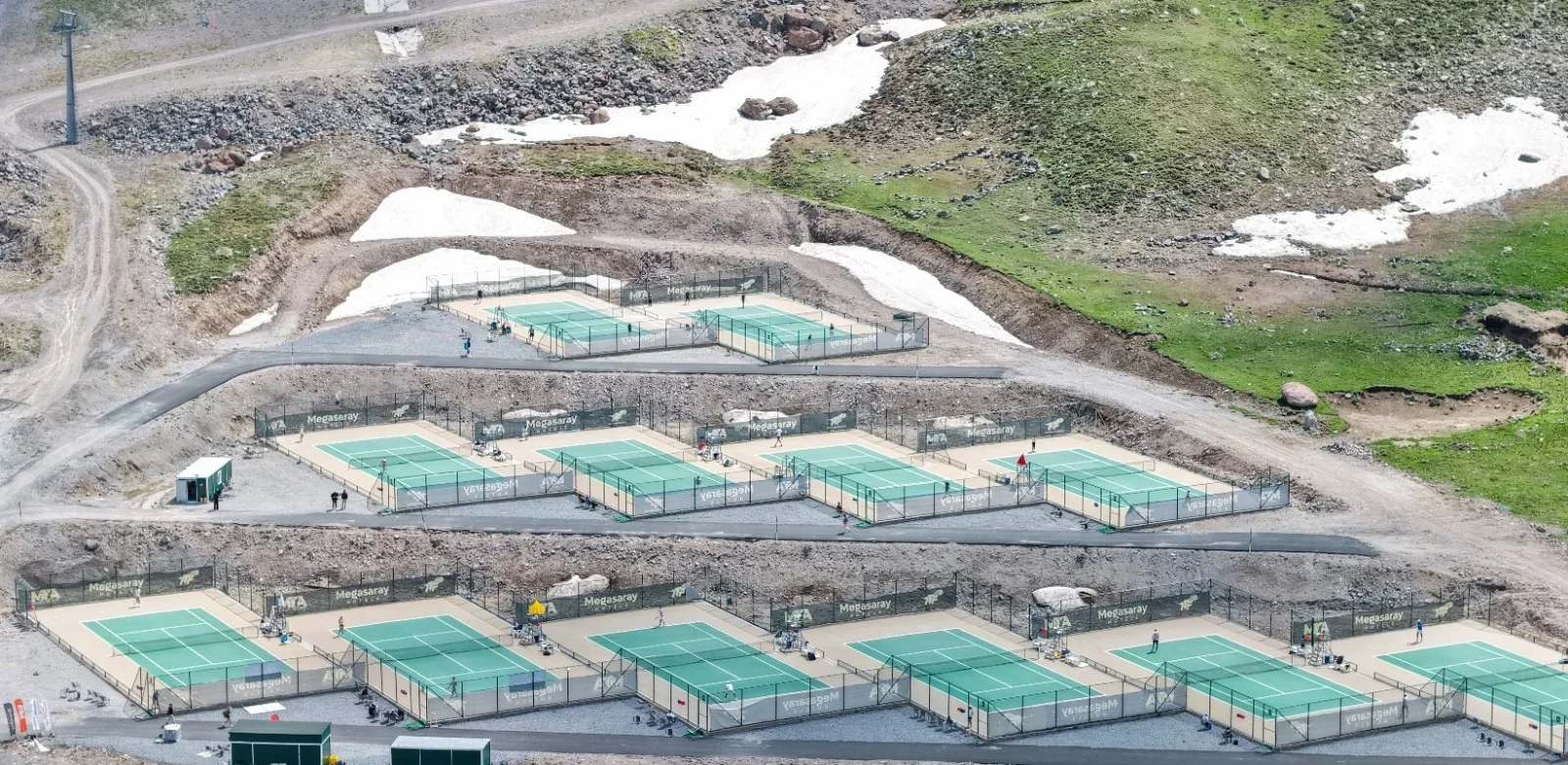 Erciyes, Dünya Tenis Turu’na Ev Sahipliği Yapıyor