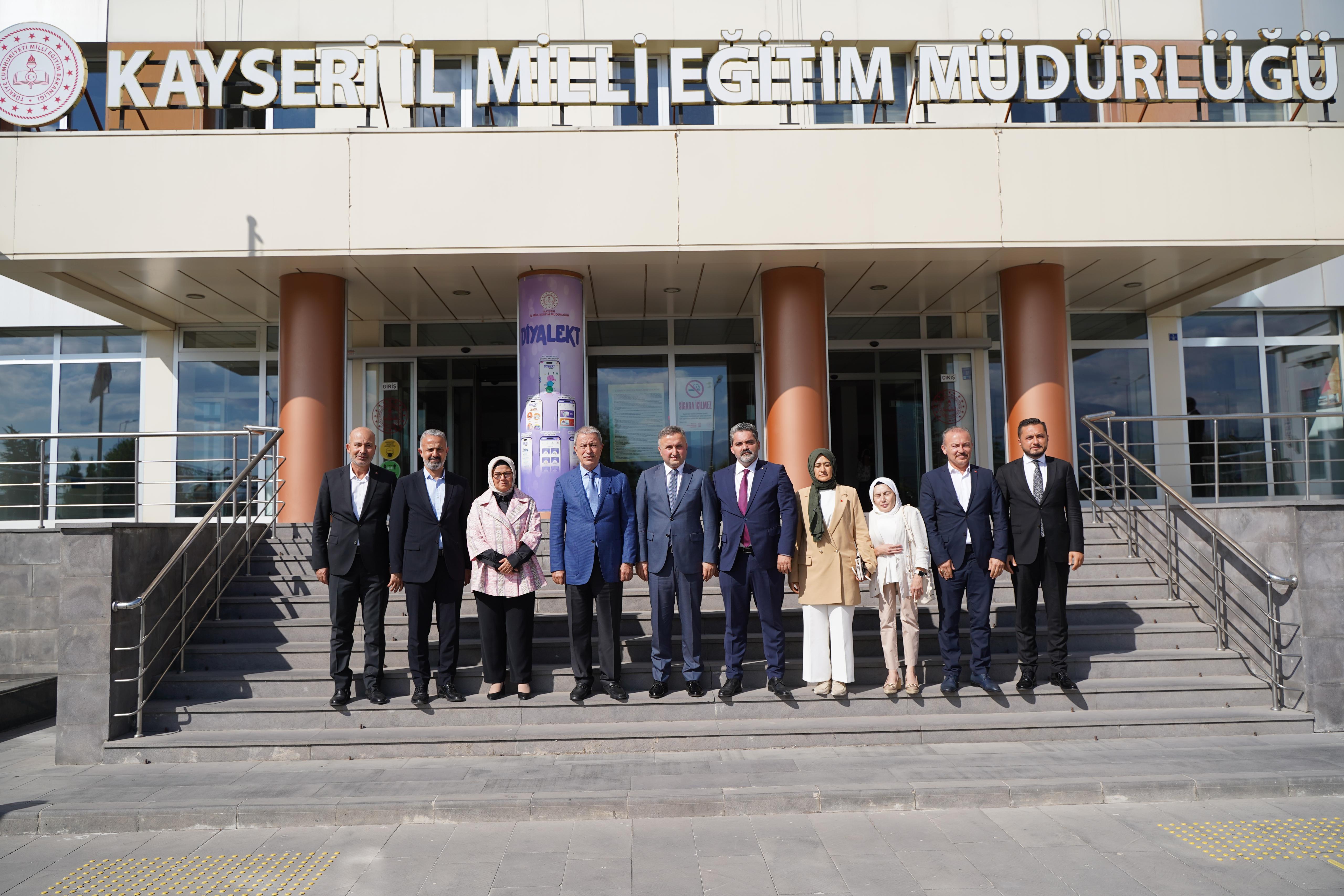 AK Parti Kayseri Teşkilatı’ndan Dolu Dolu Ziyaret Günü